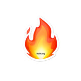 It's Lit Fire Emoji Sticker