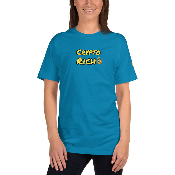 Crypto Rich Text Money Bag Emoji T-Shirt (Women)