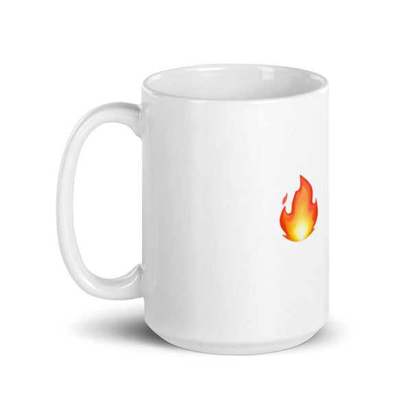 It's Lit Website Fire Emoji Mug